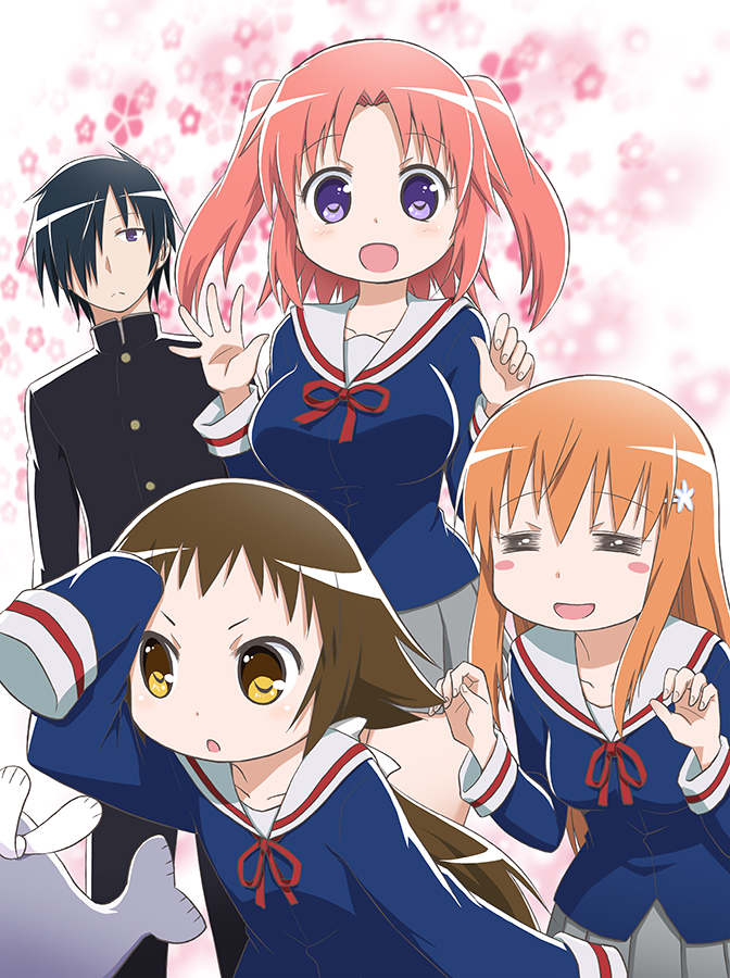 Mikakunin de Shinkoukei, Mitsumine Mashiro, Yonomori Kobeni, Yonomori  Benio, Mitsumine Hakuya